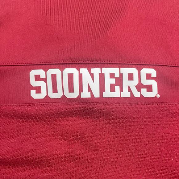 Nike Polo Dri-Fit Oklahoma Sooners Men’s Red Size Small - Picture 5 of 11